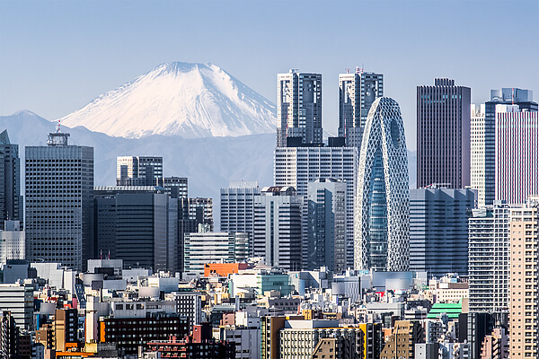 Tokyo ist die Hauptstadt Japans und einer der asiatischen Hotspots für Geschäftsreisen.